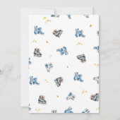 Patinage sur glace Invitation d'anniversaire - Ice (Dos)