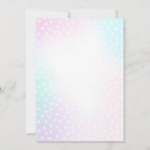 Patinage sur glace Invitation Glace Skating Party (Dos)