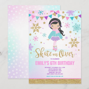 Patinage sur glace Invitation Patinage sur glace G
