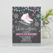 Patinage sur glace Invitation Patinage sur glace S (Debout devant)