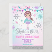 Patinage sur glace Invitation Patinage sur glace S (Devant)