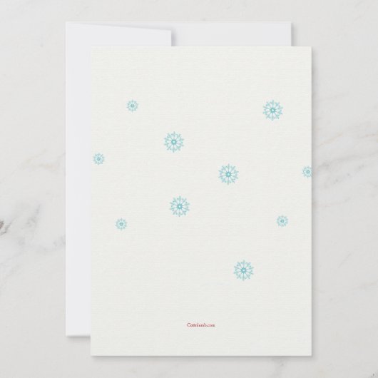 Patinage sur glace Ours polaire Invitation (Dos)