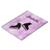 Patinage sur glace patinage carnet figure patins v (Côté gauche)