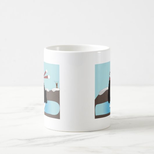 Patinage sur glace Pingouin Mug (Centre)