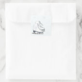 Patinage sur glace, Sticker pour les flocons de ne (Sac)