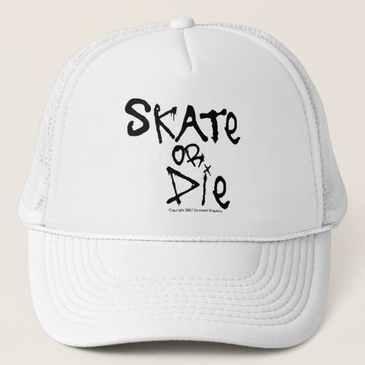Patiner ou mourir Casquette (Devant)