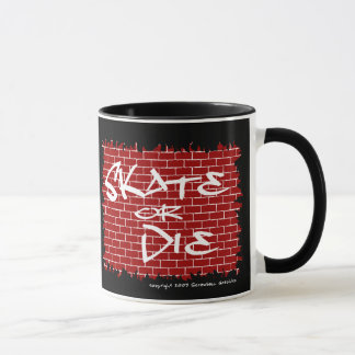 Patiner Ou Mourir De La Mug De Café