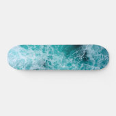 Patineta Blue Ocean waves Skateboard (Horizontaal)