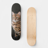 Patineta Gato De Raza Bengala Skateboard (Voorkant)