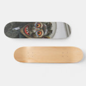 Patineta Máscara De Monstruo Siniestro Skateboard (Horizontaal)