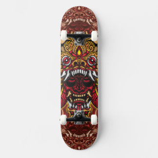 Patineta Máscara Hannya Skateboard