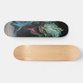 Patineta Monstruo Lagarto Poseído Skateboard (Horizontaal)