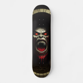Patineta Monstruo Vampiro Feroz Skateboard