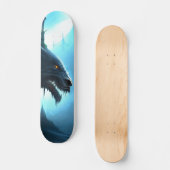 Patineta Perfil De Monstruo Mítico Skateboard (Voorkant)