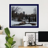 Patinoire Wollman, Poster de la NYC de Central Par (Bureau à domicile)