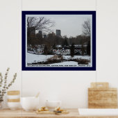 Patinoire Wollman, Poster de la NYC de Central Par (Cuisine)