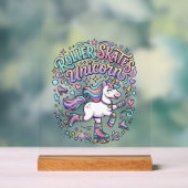 Patins à roulettes Licorne Graphisme de style rétr (Neutre)