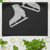 Patins à serviettes en patins de glace parties sci (Plié)