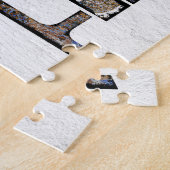 Patins sur glace Puzzle - Art multimédia mixte (Côté)