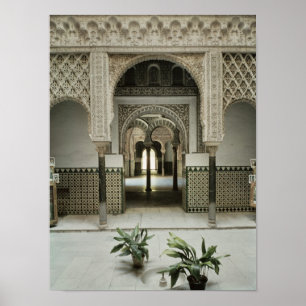 Patio de las Munecas, 12e tot 14e eeuw Poster