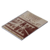 Patio de los Arrayanes, Alhambra, c.1875-80 (sepia Notitieboek (Linkerzijde)