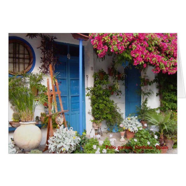 Patio Garden, Córdoba, Spanje (Voorkant Horizontaal)