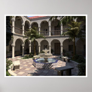 Patio Poster