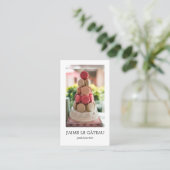 pâtisserie / Carte de visite boulangerie (Debout devant)