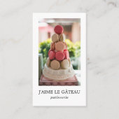 pâtisserie / Carte de visite boulangerie (Devant)