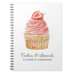 Pâtisserie Chef boulangerie Carnet Cupcake