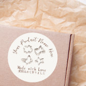 Pâtisserie Chef produit Étiquette biscuit Moisissu