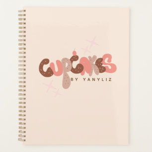 Pâtisserie Cupcake Lettre Manuscrite Entreprise