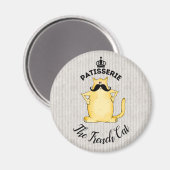 Patisserie De Franse Kat Magneet (Voorkant / Achterkant)