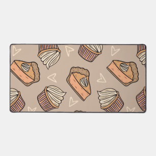 Pâtisserie de gâteaux et de cupcakes motif sans co