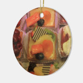 Pâtisserie française ornement de Noël (Gauche)