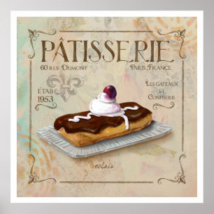 Patisserie III  Poster Art