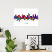 Patna Bihar Skyline Poster (Thuiskantoor)