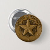 Patria o Muerte Ronde Button 5,7 Cm (Voorkant /achterkant)