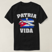 Patria y Vida Tshirt Camiseta Pullover3 (Design devant)