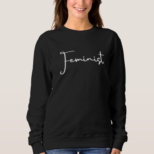 Patriarcat féministe Sweat - shirt à capuche noir (Devant)