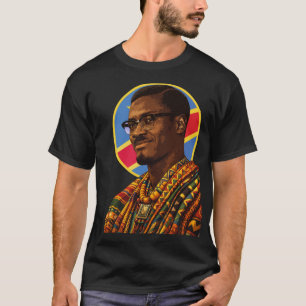 Patrice Lumumba T-shirt - Pan-Afrikaanse kunstshir