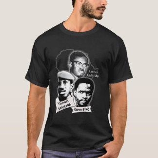 Patrice Lumumba Thomas Sankara Steve Biko T-shirt
