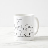 Patrice peptide nom mug (Devant droit)