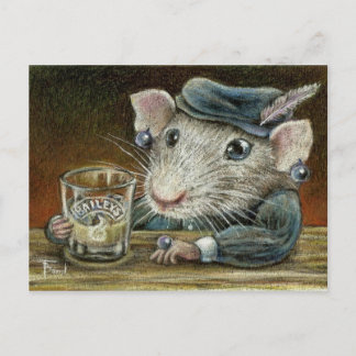 Patricia de rat briefkaart