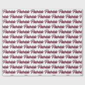 Patricia fade pink personalisiertes Geschenkpapier Cadeaupapier (Vlak)