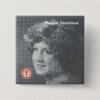 Patricia Vecchione Vierkante Button 5,1 Cm