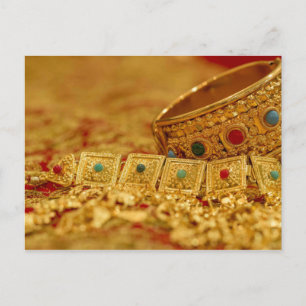 Patriciapotluck bijoux en or carte postale