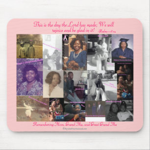 Patricia's Agrainofmustardseed.com Roze Muismat