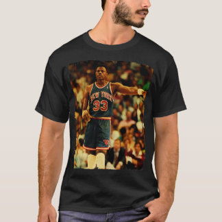 Patrick Ewing  ontwerp van basketbal T-shirt