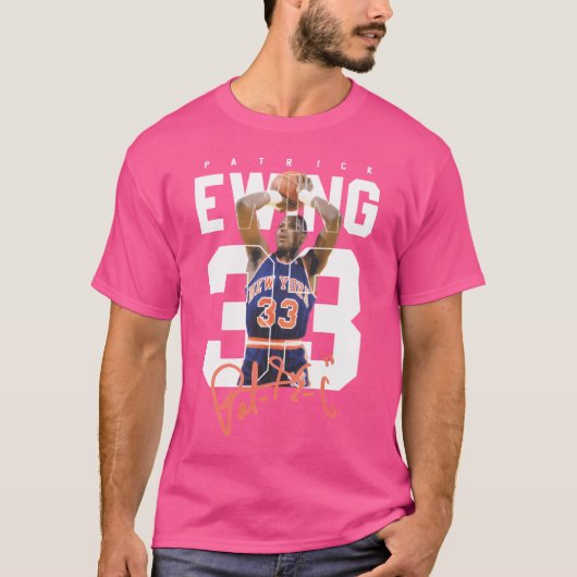 Patrick Ewing Origineel Esthetisch eerbetoon T-shirt (Voorkant)